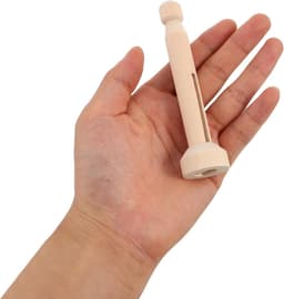 Houten poppenknijpers - Knutselknijpers - Creatief hobbyen - Gladde afwerking - 11 cm lengte - Natuurlijk hout — thumbnail 3