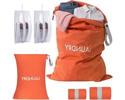 Waterdichte reiswaszakken met ritssluiting - 2 stuks voor veilig en georganiseerd reizen, ideaal voor kleding en schoenen