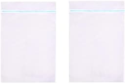 Dailygoods- Waszak Groot 60 x 80 cm - Waszakken voor Wasgoed - Mesh Waszak - Wasnet met Rits - Reistas voor Kleding - Ademend Materiaal — thumbnail 1