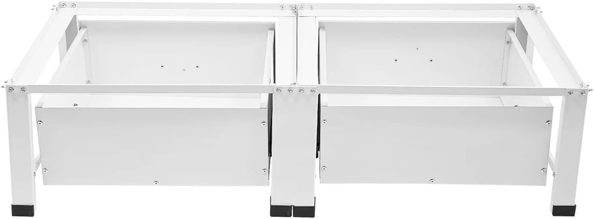 Golaro Wasmachine verhoger - Droger verhoger - Wasmachine kast met verhoger - Wasmachine kast - Wasmachine ombouw - Met 2 laden — afbeelding 1