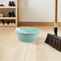 Draagbare Wasbak - Handwasbak Wasbord - Delicate Kleding Wassen - Geïntegreerde Wasplank - 37x34x13.5cm - Blauw — thumbnail 4