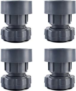 Universele voetjes Geschikt voor wasmachines, hoogteverstellende, schokabsorberende, antislip en trillingsdempende pads, en 4 in hoogte verstelbare pootjes Geschikt voor stille wasmachines. — thumbnail 1