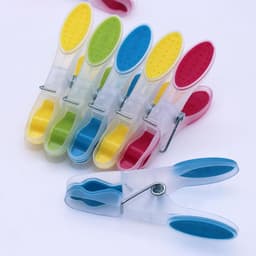 Kleurige en Weerbestendige Wasknijpers met Zachte Grip - 30 Stuks voor Kleding, Handdoeken en Sokken — thumbnail 2