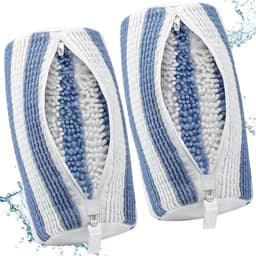 GELLDG 2 Stuks Waszakken - Schoenenwaszak met Rits - 39x19cm - Luie Mensen Hulpje, Vervormingsbestendig en Met Sluiting - Geschikt voor Sneakers en Sport Schoenen in de Wasmachine - Stoffen Wassen Zakken Set — thumbnail 1