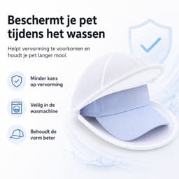 Consumerce® Waszak voor Petten - Cap Washer – Pet Wassen – Houder – Petten – Dames en Heren – Baseball Cap — thumbnail 4