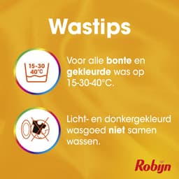 Robijn Klein & Krachtig Classics Vloeibaar Wasmiddel - Color - met Care Serum - 8 x 19 wasbeurten — thumbnail 4