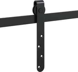 vidaXL - Ophangset - voor - schuifdeur - 200 - cm - koolstofstaal — thumbnail 4