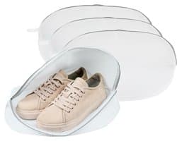 Benson Waszak schoenen - 4x - 1 paar - wasnet - wit - 42 x 24 cm — afbeelding 1