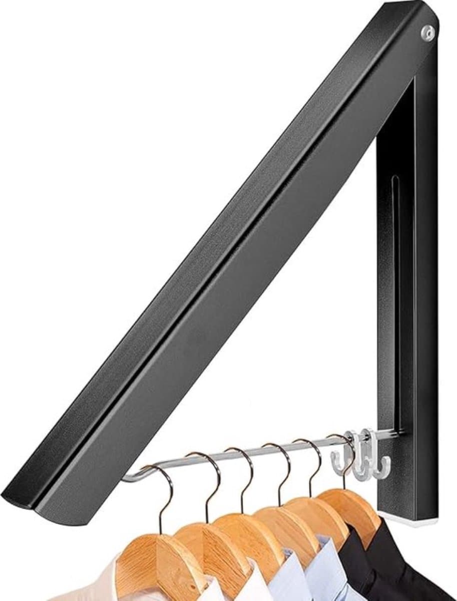 Wanddroogrek - Wasrek - Droogrek - Wand Droogrek - Wanddroogrek Inklapbaar - Was Drogen — afbeelding 1