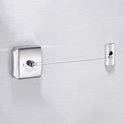 Intrekbare waslijn voor outdoor - roestvrij staal - tot 28 m/38 m lengte - 15 kg (38 m) — thumbnail 4