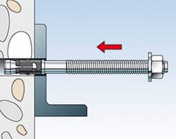 Stalen Boutanker voor Zware Belasting in Gescheurd Beton - Direct Verankeren — thumbnail 2