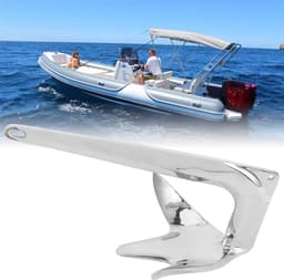 Robuust 5kg Klauwanker van RVS voor Roeiboot, Kajak en Jachtgeschikt — thumbnail 2
