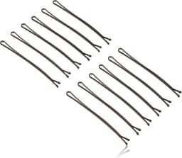 Zwarte Haarklemmen 65 mm (12 stuks) voor Opsteken en Kapsels — thumbnail 1