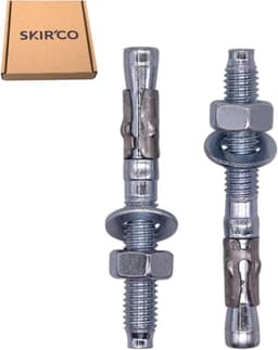 4x Verzinkte Spreidpluggen M8 x 65mm - Stevige Betonankers voor Bouw en Montage — thumbnail 2