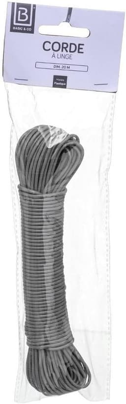 Stevige waslijn 20 meter - Polypropyleen en PVC drooglijn — thumbnail 4