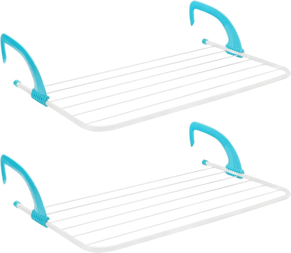 Wasrek Hangend Trapgat - Voor Radiator - Droogrek Ophangbaar — afbeelding 1