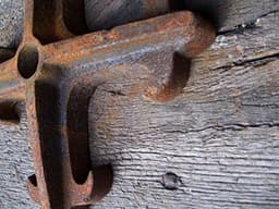 Decoratief Wandanker Kruis Zwaar Antiek Model Muurornament Sieranker — thumbnail 3