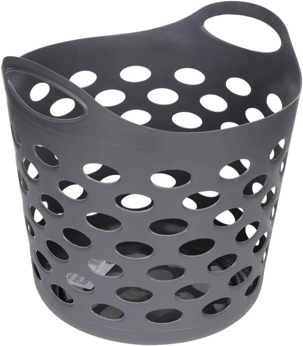 Ronde Wasmand 28L - Grijs — afbeelding 1