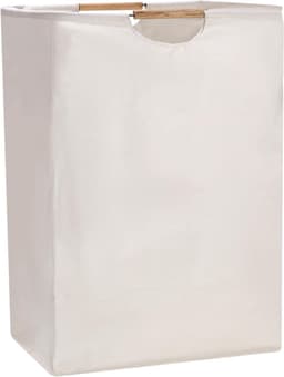 Opvouwbare Wasmand - Ruimtebesparend - 1 stuk - Beige - 40x60x30 cm — thumbnail 1