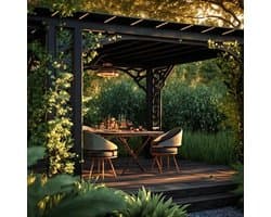 Vierkante Ankerbeugel voor Posten 120 x 120 mm - Gegalvaniseerde Staalbasis voor Concreet, Hekken, en Tuinhuisjes