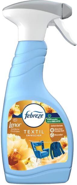 Lenor Febreze Textielverfrisser Spray - Golden Orchidee | 1x 500ml | Verwijdert nare geuren — thumbnail 3