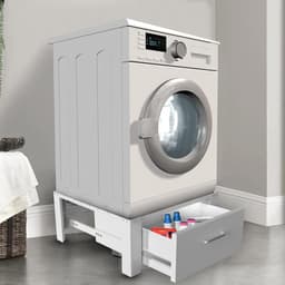 Solacis Wasmachine verhoger - Wasmachine kast - Wasmachine ombouw - Tussenstuk wasmachine droger - Wasmachineverhoger - Must have voor uw wasmachine! — thumbnail 5