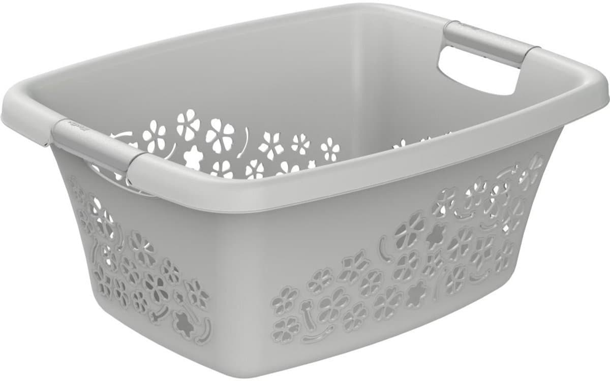 Rotho 17565 25l Rechthoekig Polypropyleen (PP) Grijs wasmand — afbeelding 1
