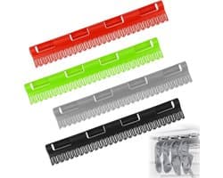 Erzekrim Sokkendroger, Sokkenhouder, Kledingrek, 4-pack Sokkenrek, Plastic Sokkenklemmen, Winddichte Sokkenhanger, voor Sokken, Ondergoed, Kleine Kleding