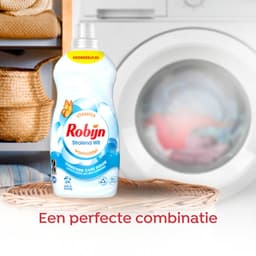 Robijn Klein & Krachtig Wasmiddel Stralend Wit 34 Wasbeurten - 4 x 1,19 liter - Voordeelverpakking — thumbnail 5