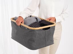Brabantia Wasmand - Opvouwbaar - 40 l - Pepper Black — thumbnail 4