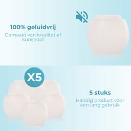 FAVE® Doseerbol - 5 Stuks - 230 ML - Wasbollen Wasmachine - Duurzame Wasballen - Wasbolletje Wasmiddel Vloeibaar — thumbnail 4