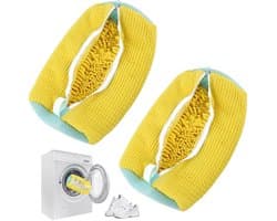 Unyqoos® Schoenwaszak met ritssluiting voor optimale bescherming tijdens het wassen van alle schoenmaten