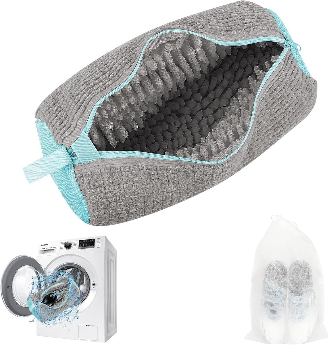 Herbruikbare Waszak voor Schoenen - Wasnet voor Wasmachine - Sneakers Wassen — afbeelding 1