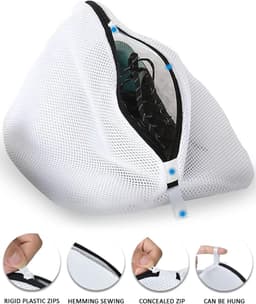 DailySupplies® Herbruikbare Waszak voor Schoenen - Wasnet voor Wasmachine - Sneakers Wassen — thumbnail 3