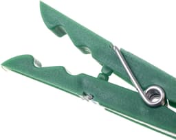 KADAX Wasknijpers, 20 x knijpers van robuuste kunststof, kleurrijke sokkenklemmen, windbestendige klemmen voor binnen en buiten (veelkleurig/rechthoekig) — thumbnail 3