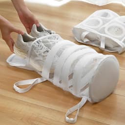 Allecto Plus - Schoenenwaszak voor wasmachine, herbruikbare schoenenwaszak met rits, beschermt schoenen, wasnet voor wasmachine. — thumbnail 2