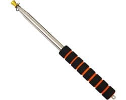Telescopische vlaggenmast - Uitschuifbaar - Draagbaar - Windzak wijzer - 2 meter - 3 meter