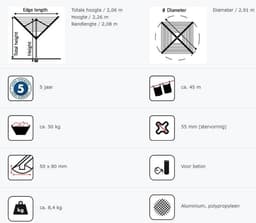Blome Droogmolen Duomatic 45 - Groen — thumbnail 5