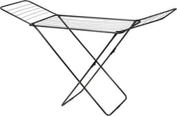Droogrek Metaal 180 x 55 x 108 cm Zwart — thumbnail 4