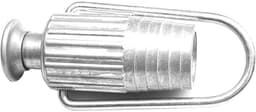 Dailygoods- Waslijnspanner Aluminium - Katrol - Waslijnbevestigingsgereedschap - Duurzaam - Voor binnen/buiten - Afmetingen 8x3,5x3 cm - Waslijn — thumbnail 4
