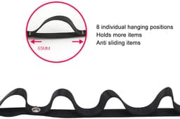 Dailygoods- Opbergriem Verstelbaar - Draagbare Waslijn - Nylon Touw - Camping Gear - Sterk Draagvermogen - Eenvoudig Ontwerp — thumbnail 3