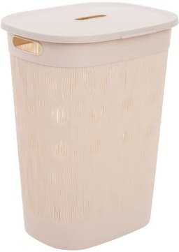 Wasmand 40 l met deksel LEAF — thumbnail 1