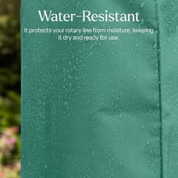 Roterende Waslijnhoes - Groen - Waterdicht - UV-bestendig - 180 cm — thumbnail 5