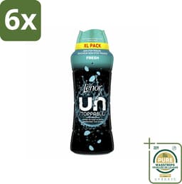 Lenor Unstoppables - Geurbooster - Fris - Non-Stop Frisheid - Grootverpakking - Voordeelverpakking - 6 stuks - Geurbooster - Langdurige geur — thumbnail 1