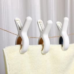 Grote badhanddoekklemmen - 6 stuks, winddicht en handig voor strandlaken, quilts en meer — thumbnail 4