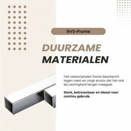 Wasmachine Droger Stapelkit - Wasmachine Verbindingsframe - Stapelrek voor Wasmachine en Droger - Ruimtebesparende Houder - Verstelbare Apparaten Steun - Kunststof Stapelset — thumbnail 2