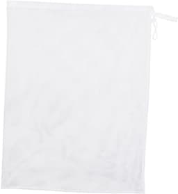 Wasnet Opbergtas - Kleding Netje - Kleding Beschermen - Dichtgebreid Gaas - 90 x 60 cm - Wit — thumbnail 1