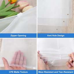 Dailygoods- Opbergzakken 16 Stuks - Ruimtebesparende Opbergtassen - Kledingzakken - Compressiezakken - Luchtdichte Zak - Ideaal voor Koffer - Opbergzak — thumbnail 4