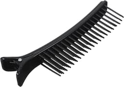 Kappersklemmen Haarspelden - Styling Clips - Efficiënte Haarstyling - Antislip Kamgreep - 14 x 5 x 5 cm - Zwart — thumbnail 1