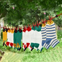 Reiswaslijn - Waslijn touw - Kleding drogen - Winddicht antislip ontwerp - 3.7 meter - Rood — thumbnail 2